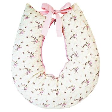 Imagem de Almofada Amamentação Floral Rosa