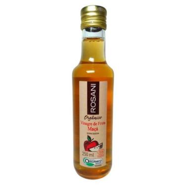 Imagem de Vinagre Org&acircnico de Fruta de Ma&ccedil&atilde 250ml Rosani