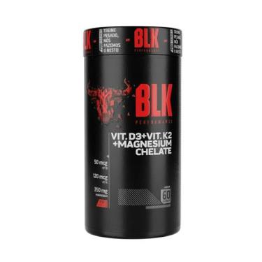 Imagem de Vitamina D3 K2 Magnésio Quelato 60 Cápsulas BLK Performance