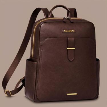 Imagem de Mochila Bolsa Feminina Antifurto Moderna Reforçada e Estilosa Para o D