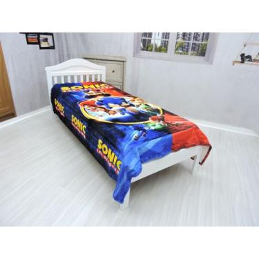 Imagem de Manta Cobertor Infantil Estampada Solteiro Ultra Soft , Macia, Quentin