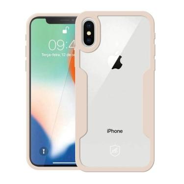 Imagem de Capa 360 Para Iphone X / Xs - Rosa - Frente E Verso- Gshield