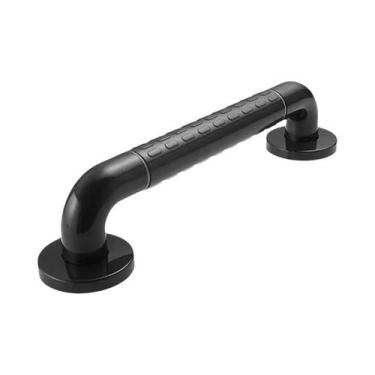 Imagem de Corrimão De Banheiro Em Aço Inoxidável Preto Antiderrapante, Barra De 