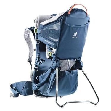 Imagem de Deuter, Mochila Kid Comfort Active New para Transporte de Crianças com Capacidade para até 21kg de Carga, Azul.