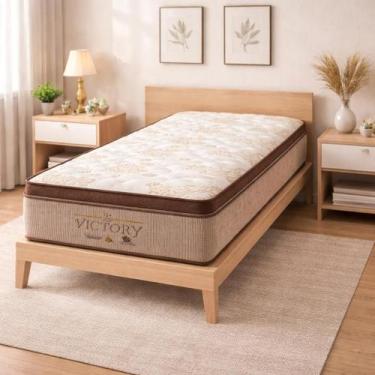 Imagem de Colchão Victory Molas Ensacadas V-Tech - VTech, Colchão Victory 88x188