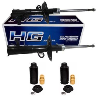 Imagem de Amortecedor direito e esquerdo Dianteiro Nakata+ Kit batente Honda Cit