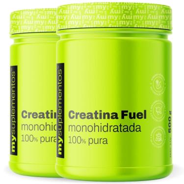 Imagem de Kit 2x Creatina Monohidratada Pura 500g – My Suplementos-Unissex
