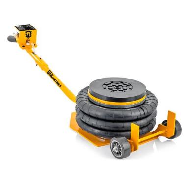 Imagem de Macaco Pneumático Automotivo Bolsa Jacaré 3 Gomos 3 Toneladas Profissi