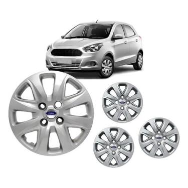 Imagem de Jogo Calota Ford Ka Aro 14 2014 2015 2016 2017 2018 2019 - Grid