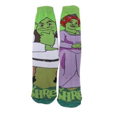 Imagem de Meias Divertidas Shrek Fiona Filme Infantil Personagens - GAC VARIEDAD