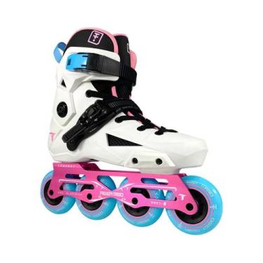 Imagem de Patins Inline Traxart Revolt Turbo Freestyle Urban  Hardboot, Base Alu