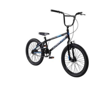 Imagem de Bicicleta Cross Aro 20 Cripto Bmx Freestyle Pneu Preto, Preto, Azul