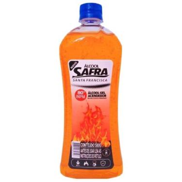 Imagem de Álcool em Gel Acendedor para Churrasqueira ou Lareira 80 INPM de 500 G