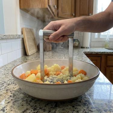 Imagem de Amassador de Batatas Inox 304 Reforçado Profissional  Kitchen Lar