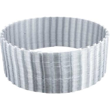 Imagem de Concertina Não Clipada BTO22 450mm X 10m para Proteção de Muros e Cercas em Aço Galvanizado Morlan