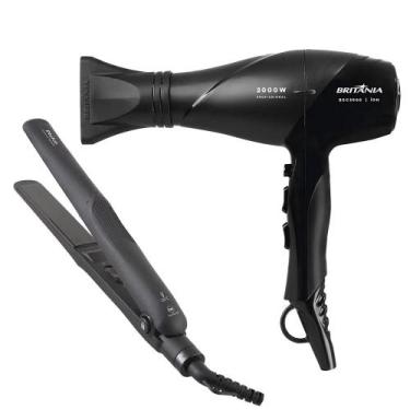 Imagem de Secador de Cabelo BSC2000 Britânia e Chapinha Philco Ceramic - BRITANI