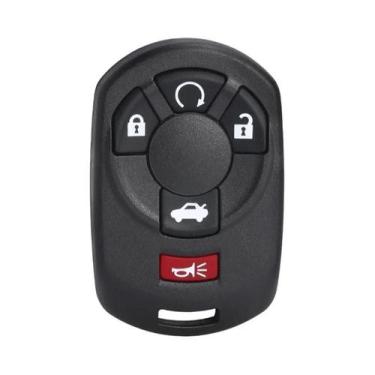 Imagem de Capa De Chave Remota 315MHz Com 5 Botões E Função Pânico Para Cadillac