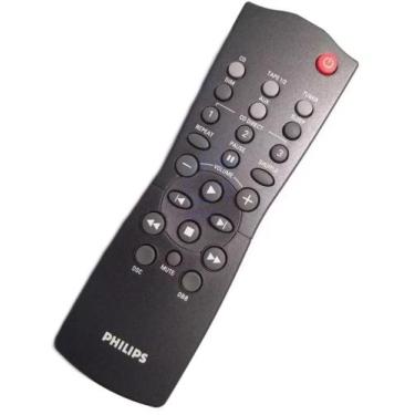Imagem de Controle Remoto Som Philips 2425 Cd Mini Hifi System Fw56 Fw56/25 Fw56