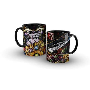 Imagem de Caneca Thanos Quadrinho Joias do Infinito