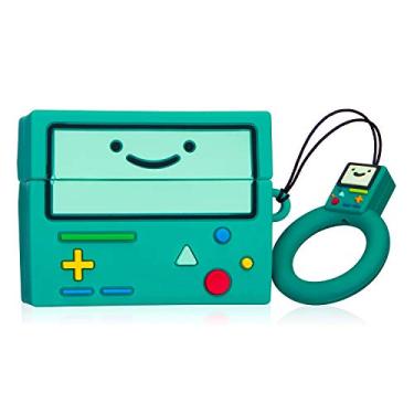 Imagem de Coralogo Capa para Airpods Pro 2019/Pro 2 Geração 2022 Bonito Personagem 3D Desenhos Animados Airpod Skin Engraçado Divertido Chaveiro Design Legal Crianças Adolescentes Meninas Meninos Capas Capas Air Pods Pro (Jogos Verdes)