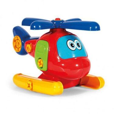 Imagem de Helicóptero Didático Colorido