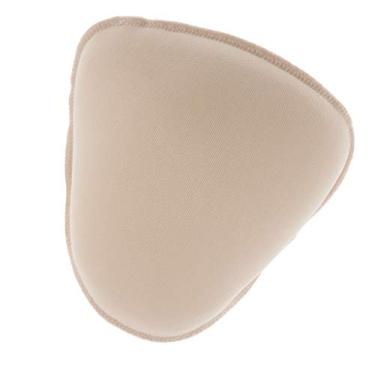Imagem de LoveinDIY Formas de seios de espuma de algodão masculina feminina Crossdresser, cosplay, protese mastectomia peitos falsos, sutiã com inserções, Pele normal., Small