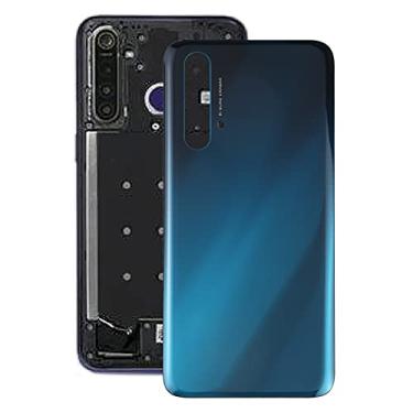 Imagem de For OPPO Realme X50 5G Battery Back Cover (Blue)