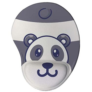 Imagem de Mouse pad Divertido Ergonômico Panda Kawaii