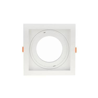 Imagem de Spot de Embutir Recuado Nordecor Flea para 1 Lâmpada Par 30 Quadrado Branco