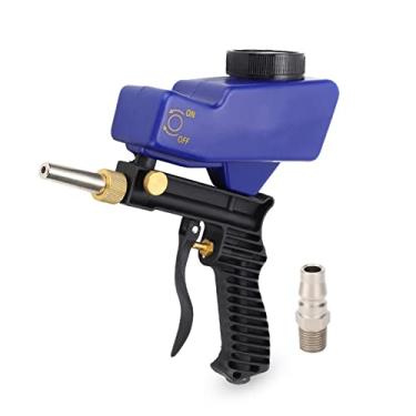Imagem de Kit de pistola de jateamento de areia, 70 – 150 PSI 6000 RPM, ferramenta de pistola de jato de areia para limpeza de ferrugem, sujeira, descascador de tinta