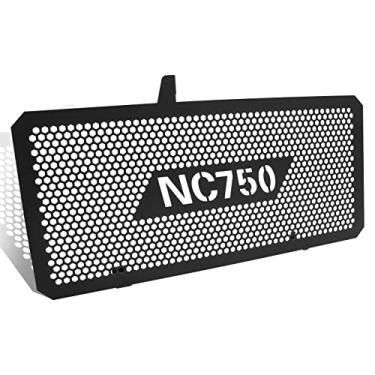 Imagem de Worldmotop Protetor de radiador de motocicleta de substituição para Honda NC750 NC750X NC750S NC 750X 2014-2021 Protetor de grade de radiador de alumínio