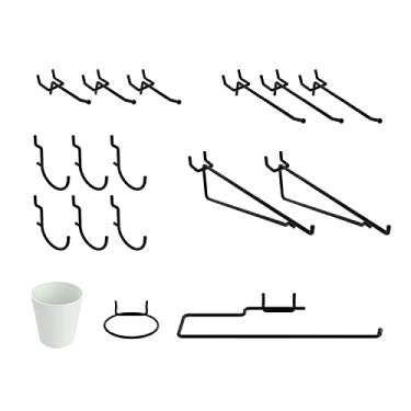 Imagem de National Hardware N900-003 Kit organizador Pegboard, preto