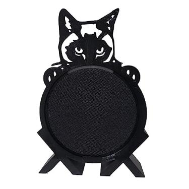 Imagem de Espaço 3d Suporte Alexa Echo Pop Gato Modelo II - Preto