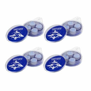 Imagem de Kit 4 Caixas Protetor Auricular Silicone Moldável Pro Swim