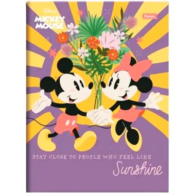 Imagem de Caderno Brochurão 80 Folhas Foroni Mickey e Minnie Vintage 1