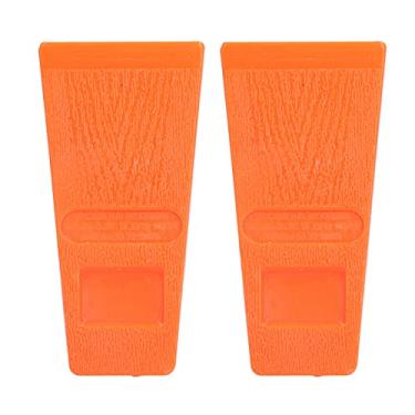 Imagem de Cunha divisora de toras, plástico ABS seguro e econômico, resistente ao clima, estável e conveniente Cunha de serra para corte de madeira