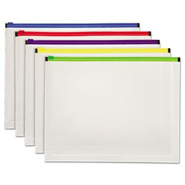 Imagem de Pendaflex Colour Zipper Poly Envelopes