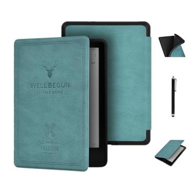 Imagem de Capa para Kindle Paperwhite de 6,8 polegadas (11ª geração, versão 2021, modelo nº M2L3EK) - Capa protetora de TPU leve, à prova de quedas e durável