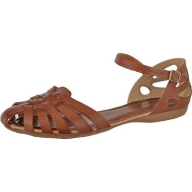 Sandalias rasteiras hot sale fechadas na frente