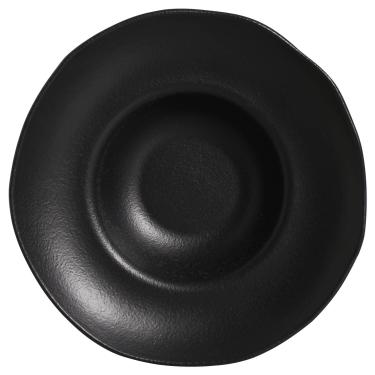 Imagem de Prato de Massa Geo Carbon Matte 450ml 28cm Porto Brasil Preto