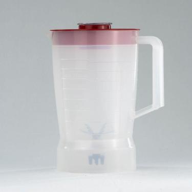 Imagem de 9426 - Copo Mondial Turbo L850/ 900 Translúcido (tampa Verm)