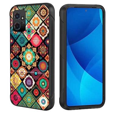 Imagem de GFEWYTJYJ Capa para Moto G Power 5G 2023, capa de celular resistente à prova de choque de camada dupla com suporte | Capa protetora militar à prova de quedas para Motorola Moto G Power 5G 2023, flor