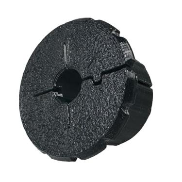 Imagem de Ilhós de parede de 1/5.1 cm, 3/10.2 cm, 2.5 cm para cabos Starlink, kit de roteamento de cabos Starlink, acessórios Star Link, (preto, 3/10.2 cm, 1 pacote)