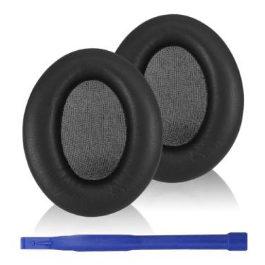 Imagem de Almofadas de substituição WH-1000XM3, almofadas auriculares de couro proteico mais macio para fones de ouvido Sony WH-1000XM3 (WH1000XM3) com cancelamento de ruído com espuma Mmory de alta densidade,