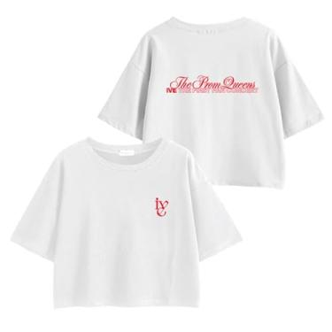 Imagem de Camiseta estampada Fm Concert The Prom Queens Merchandise for Fans Star Style, B Branco, 3G