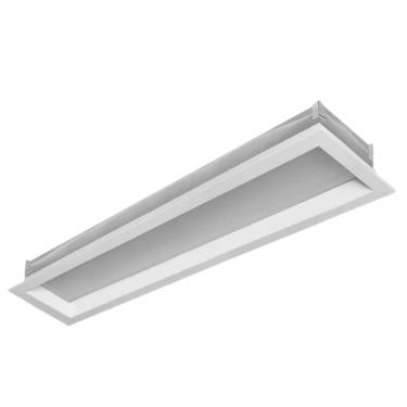 Imagem de Luminária Fluor Embutir Newslim 1x20w Acrílico Recuado Br Ref.898.01 - Incolustre
