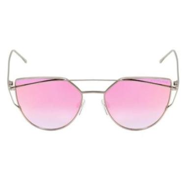 Imagem de Óculos Solar Atitude At3193 03a Prata Lente  Espelhada-Feminino