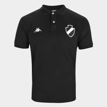 Imagem de Camisa Polo Vasco Kappa Monocromática Masculina