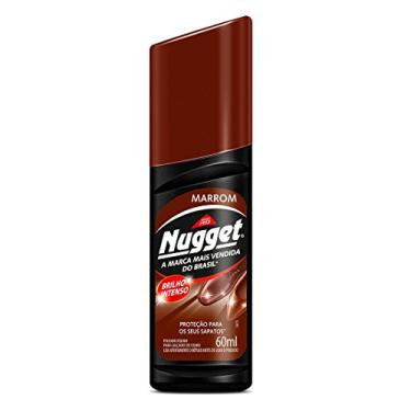 Imagem de Polidor de Sapatos Líquido Marrom 60 Ml, Nugget