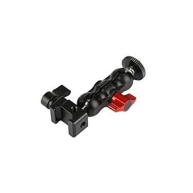 Imagem de CAMVATE Braço articulado 0,6 cm - 20 cabeça de bola com grampo da NATO para monitor de câmera DSLR